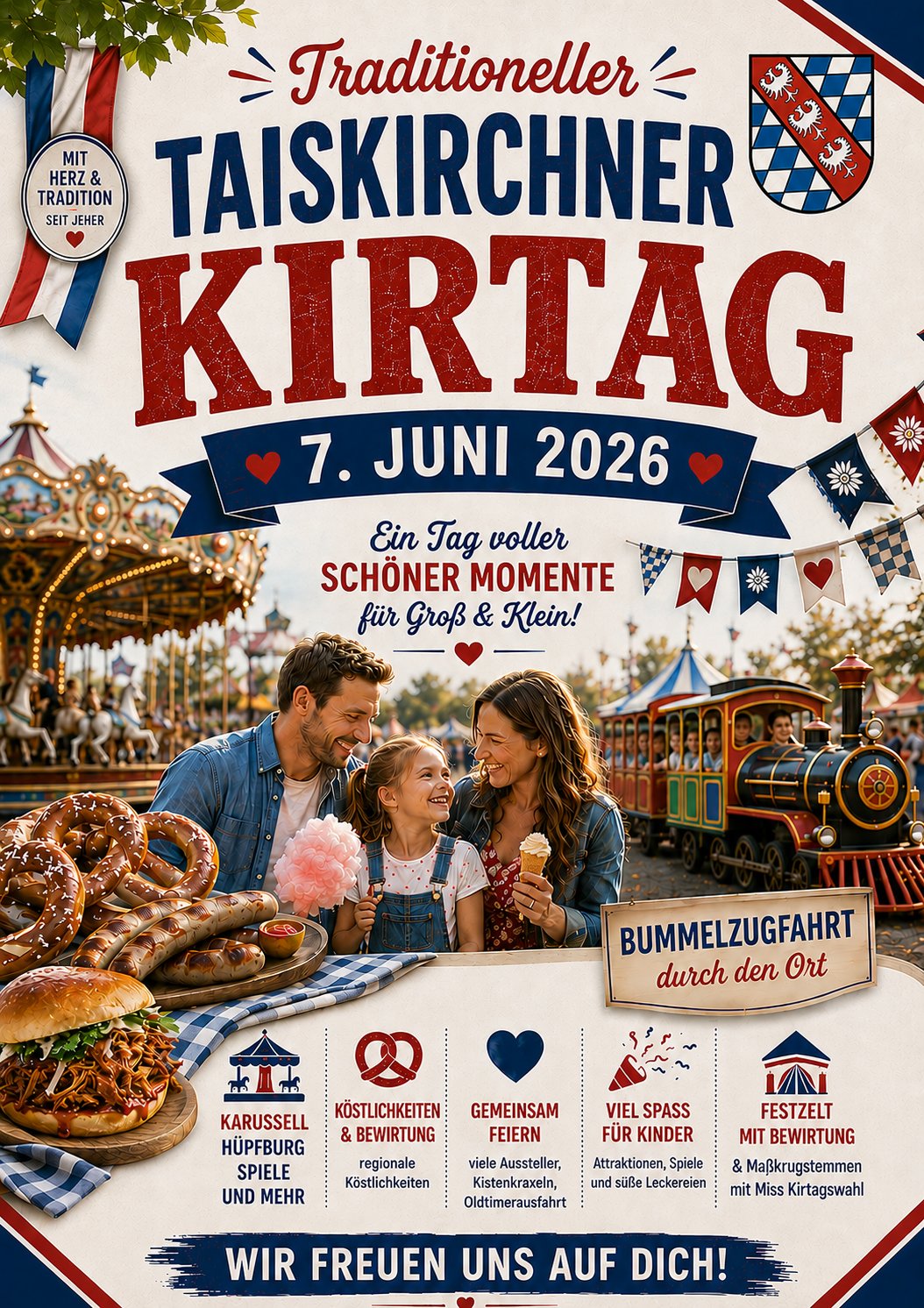 Taiskirchner Kirtag 7. Juni 2026